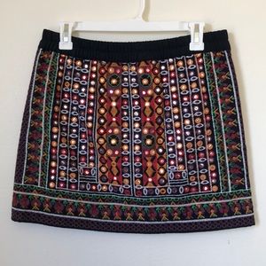 Patterned skirt